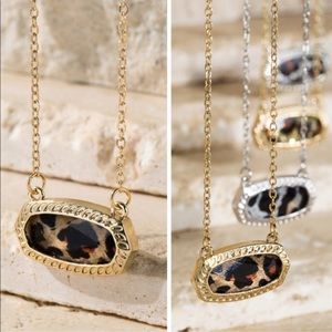 Leopard Pendant Necklace